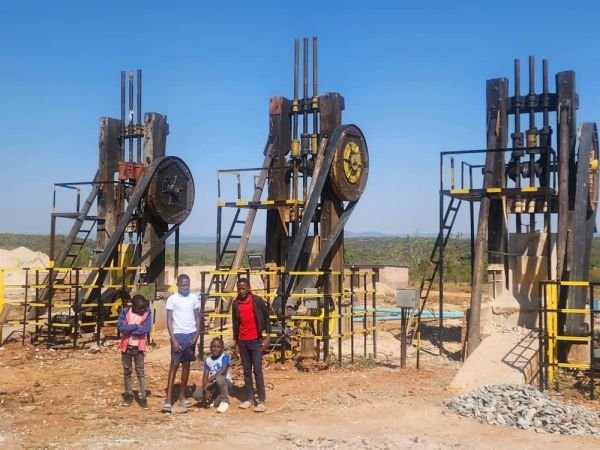 Esigodini stamp mills and mining site