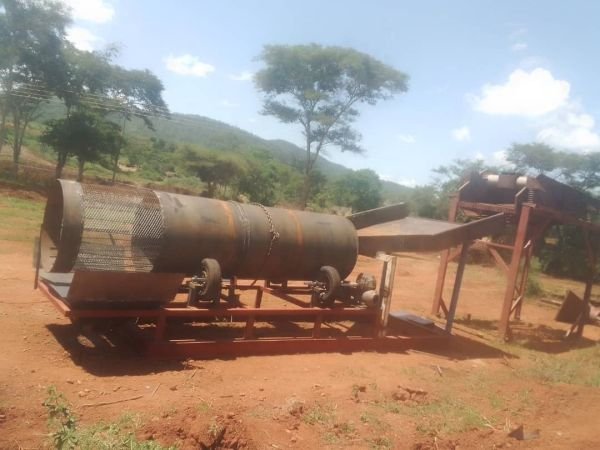 Trommel wash plant